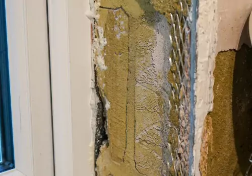 Heartland, Foundation Contractors in Bloomington IL, can fix degraded walls like this one.